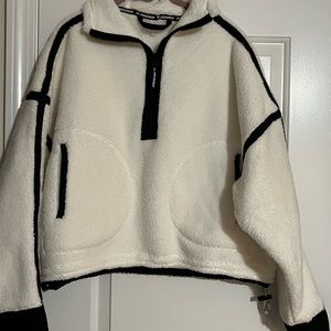 NWOT Free people movement mountain high half zip fleece M